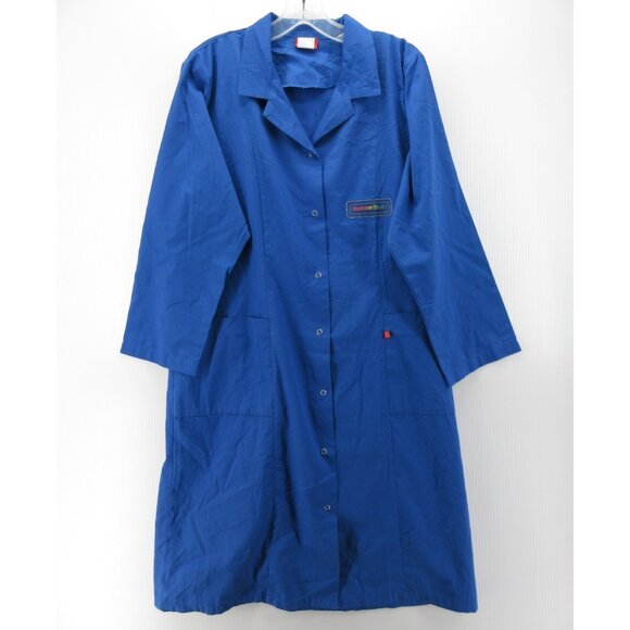 VINTAGE Adolphe Lafont Jacket 44 French Work Lab Coat Steelcase Strafor 80s